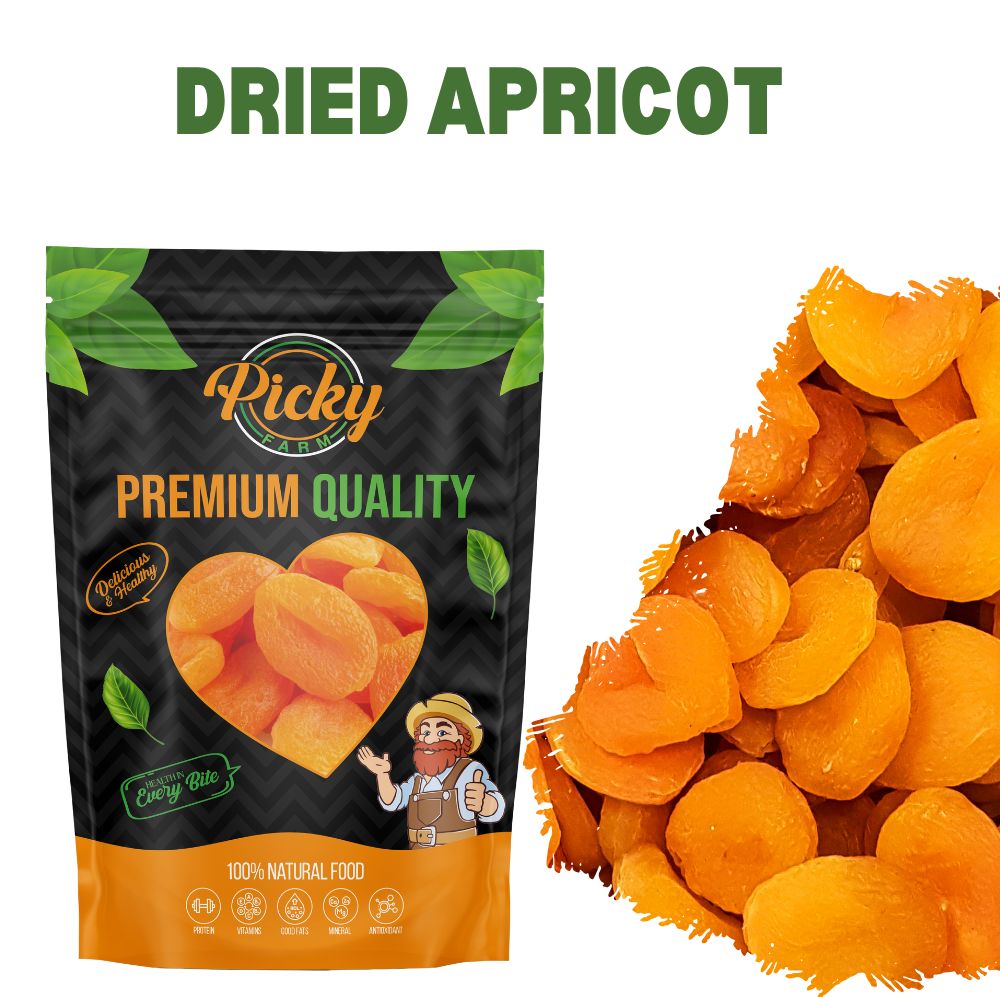 Dried Turkish Apricot | Premium Soft & Sweet Apricots 150g / 200g / 500g