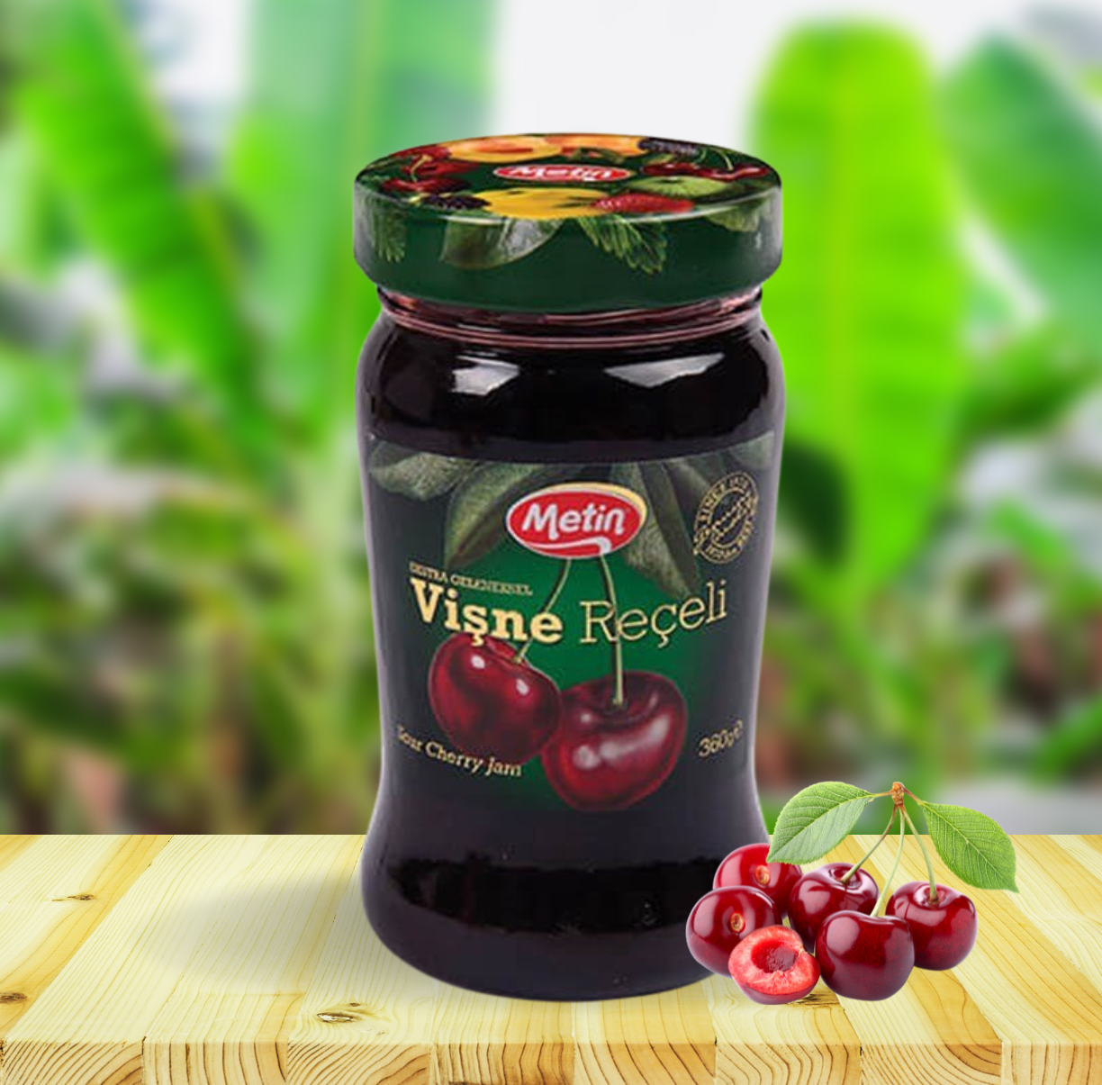 Turkish Jam - Cherry Jam & Blackmulberry Jam