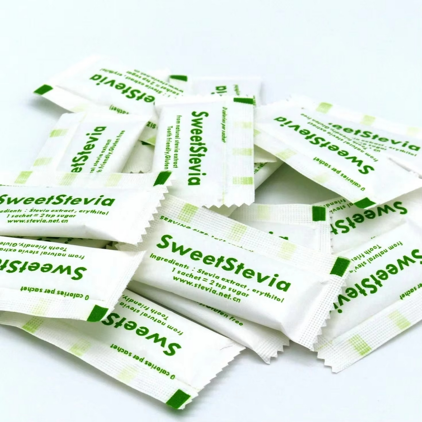Stevia Natural Sweetener Zero Calories- Smoothies/Coffee/Teas & Baked Goods Packets/Sachets