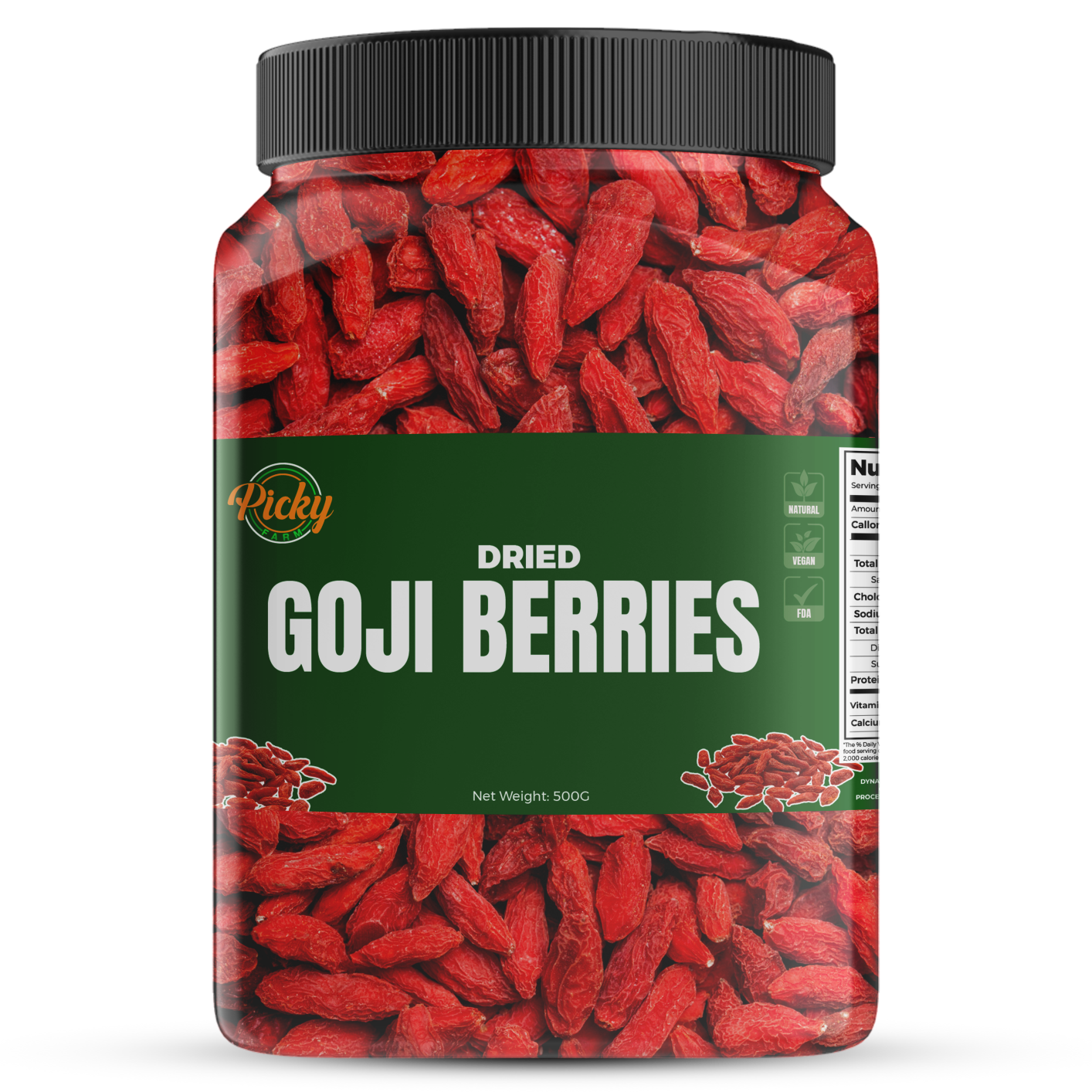 Dried Goji Berries | Premium Quality, Unsweetened & Natural | 250g - 1kg