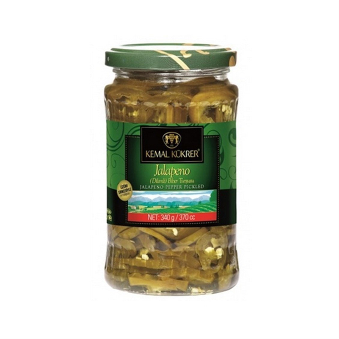 Turkish Pickles Jalapeno and Hot Pepper 340g - 600g