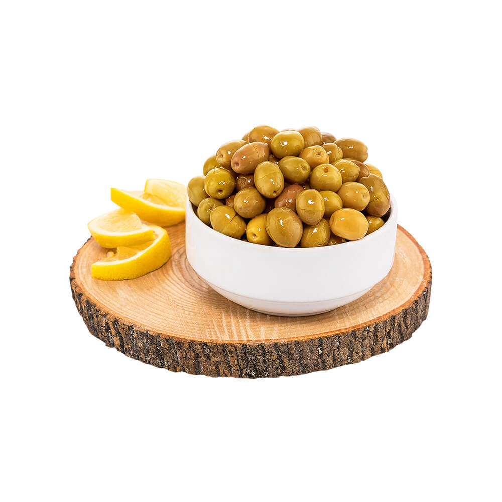 Turkish Green Olives 400g (Marmarabirlik In Glass Jar)