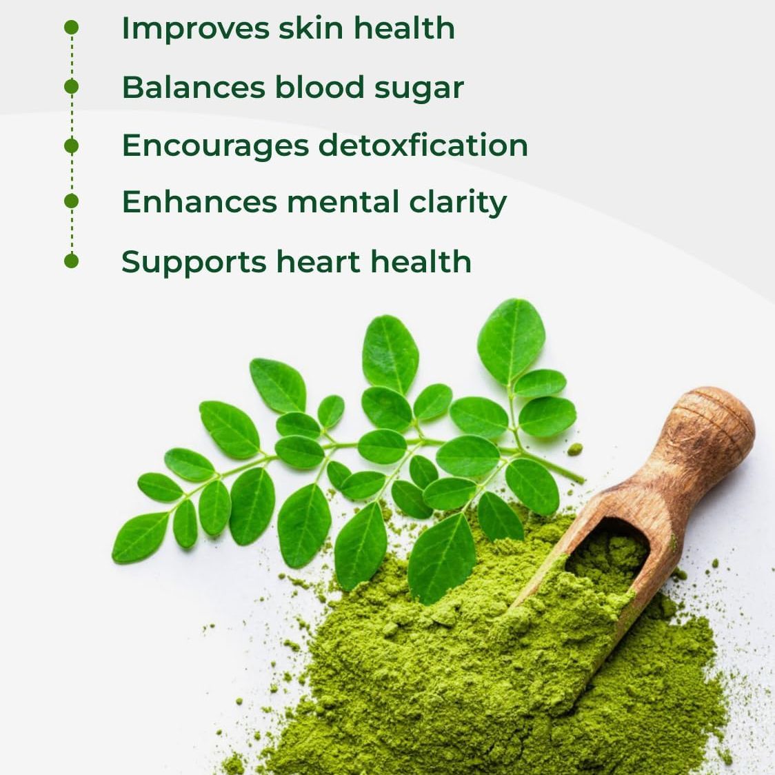 Moringa Powder | Fine Green Powder | Perfect for Drinks, Smoothies & Cooking