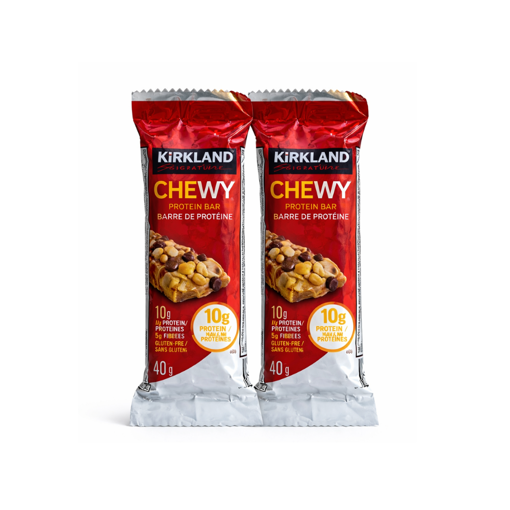 Kirkland Signature Chewy Protein Bar 40g – Peanut Butter & Chocolate Chip