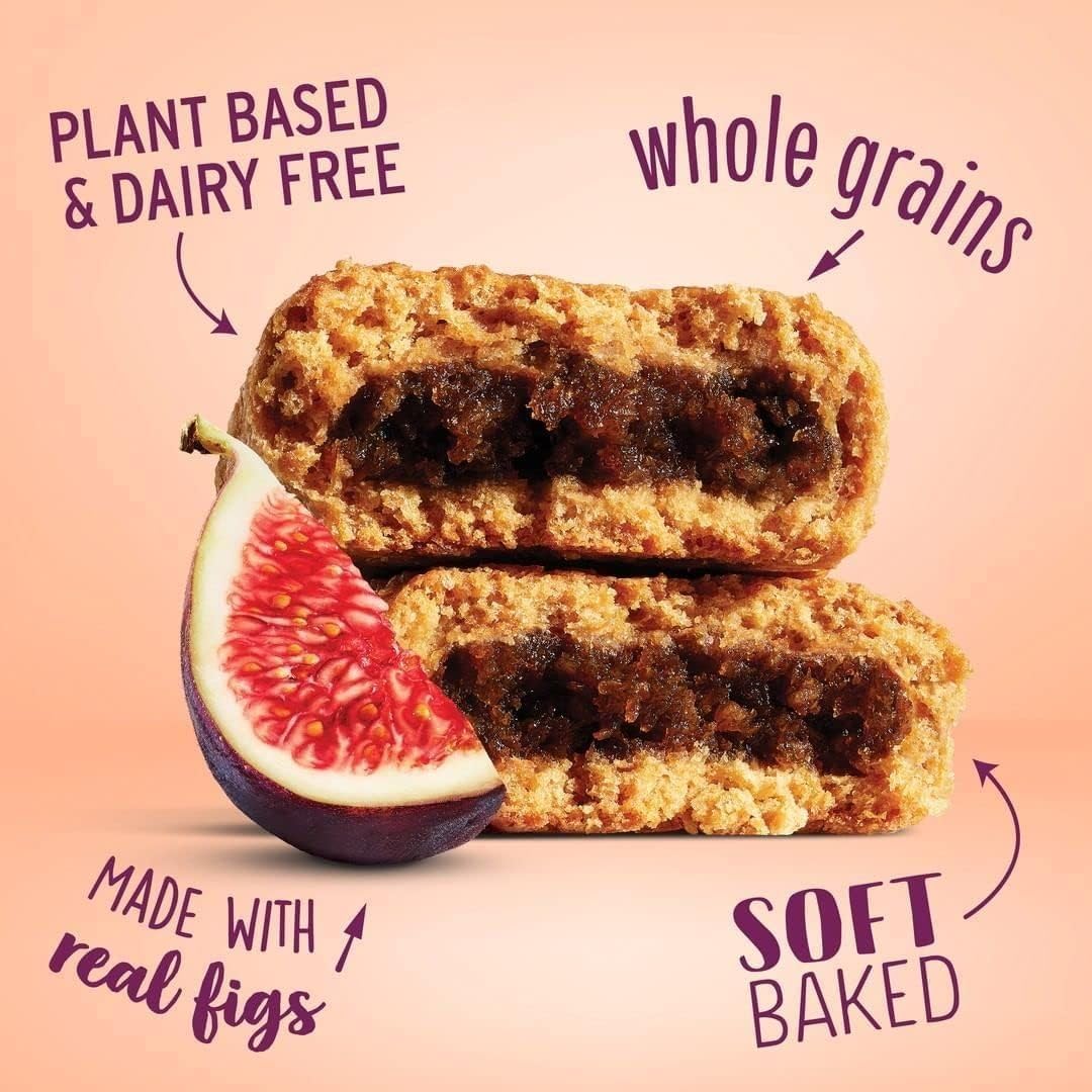 Nature’s Bakery Fig Bar Blueberry 57g – Real Fruit & Whole Grains | Energy Bar | Plant-Based Snack