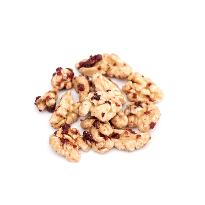 Cranberry-Flavored Roasted Walnut | Fruity, Crunchy & Sweet–Tart Flavor | Premium Snack | 150g / 200g / 500g