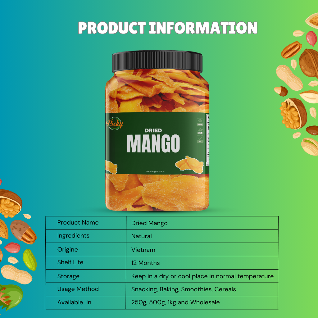 Dried Mango Slices | Premium Quality