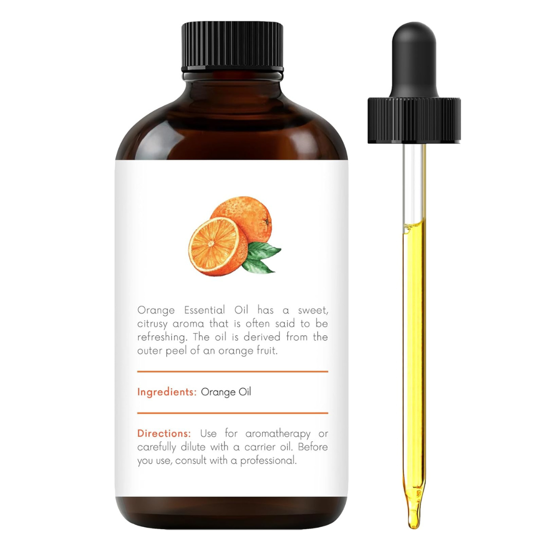 Sweet Orange Essential Oil - 30ML- 100% Pure and Natural - Premium Grade Essential Oil for Diffuser and Aromatherapy