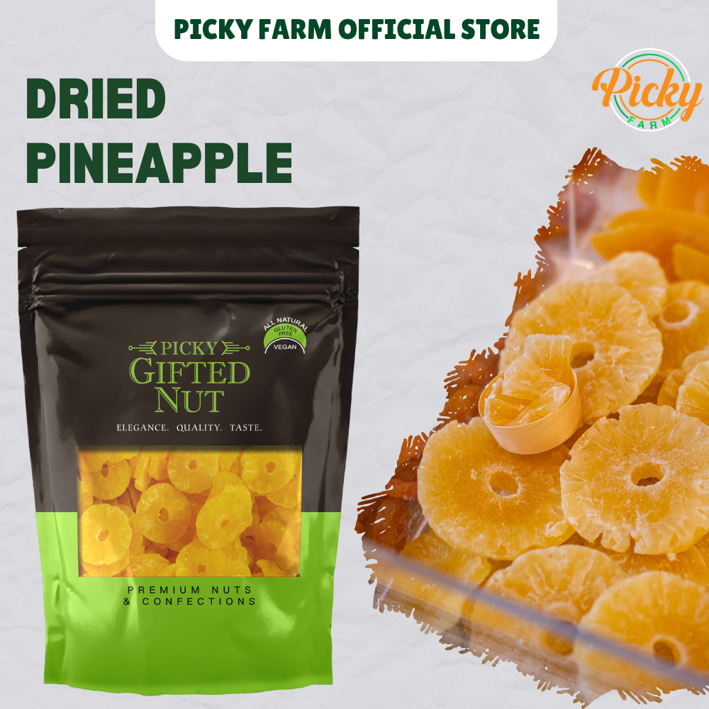 Dried Pineapple | Premium Quality Tropical Snack | 250g - 600g