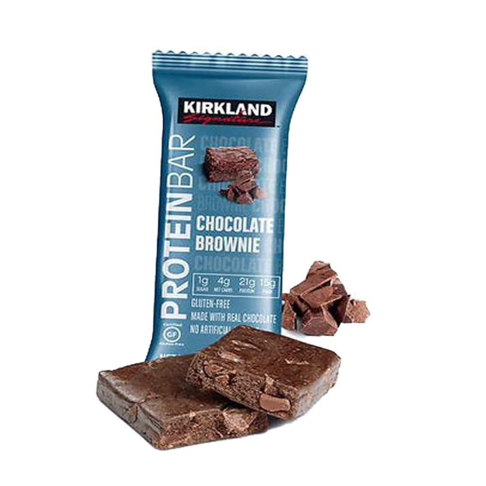 Kirkland Signature Protein Bar 60g – Chocolatey Chunks Cookie Dough & Brownie Flavor