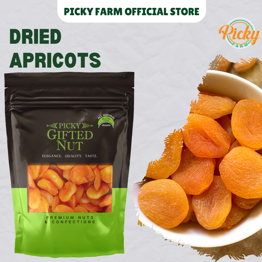 "Dried Apricots | Turkish Apricots, Natural & Unsweetened | Premium Quality Snack | 500g - 1kg
