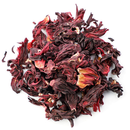 Hibiscus Tea, 50g to 250g — Premium Dried Flowers, Naturally Tart & Refreshing Herbal Tea
