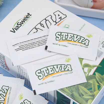 Stevia Natural Sweetener - 100 Sachets Box