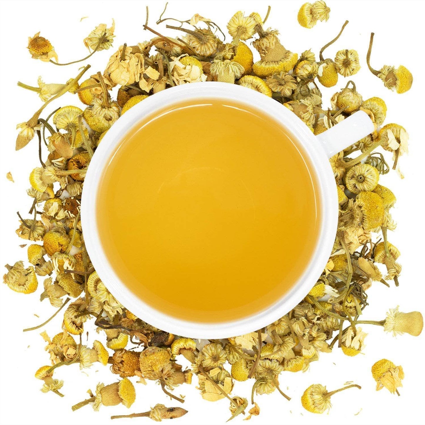 Chamomile Tea, 50g to 250g — Premium Dried Flowers, Caffeine-Free Herbal Tea for Relaxation & Sleep