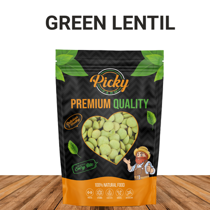 Green Lentil, 250g / 500g / 1kg — Premium Quality, Healthy Meals, Perfect for Soups, Salads