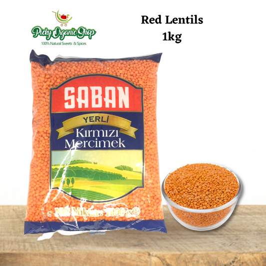 Red Lentils- Whole 1Kg