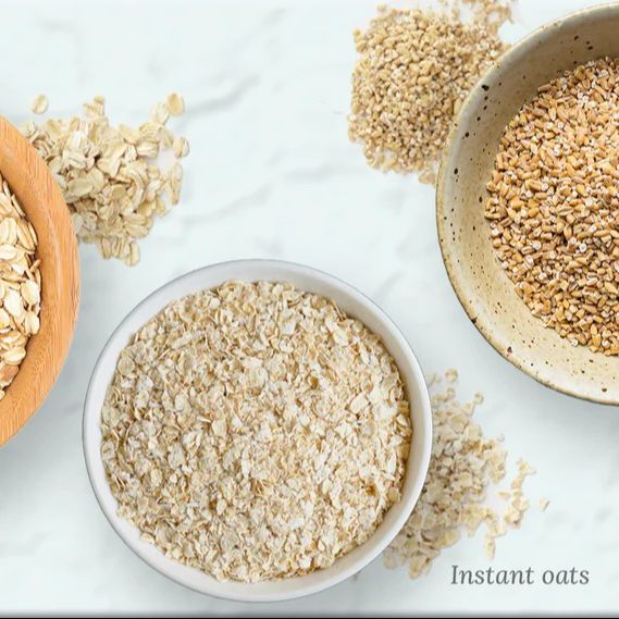 Pure Instant Oatmeal | High-Fiber Whole Grain for Quick Breakfast | 250g / 500g / 1kg