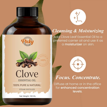 Clove Essential Oil - 30ML - 100% Pure and Natural - Premium Grade Essential Oil