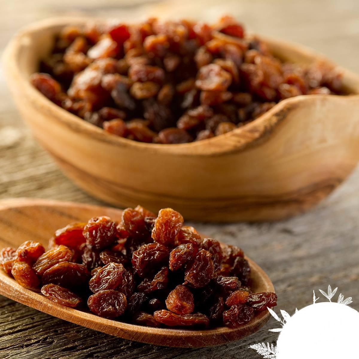 Dried Sultan Raisins | Premium Soft & Sweet Golden Raisins | 150g / 200g / 500g