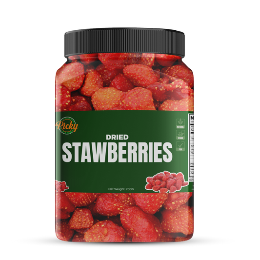 Dried Strawberries | Premium Quality, Naturally Sweet & Chewy | 150g - 700g
