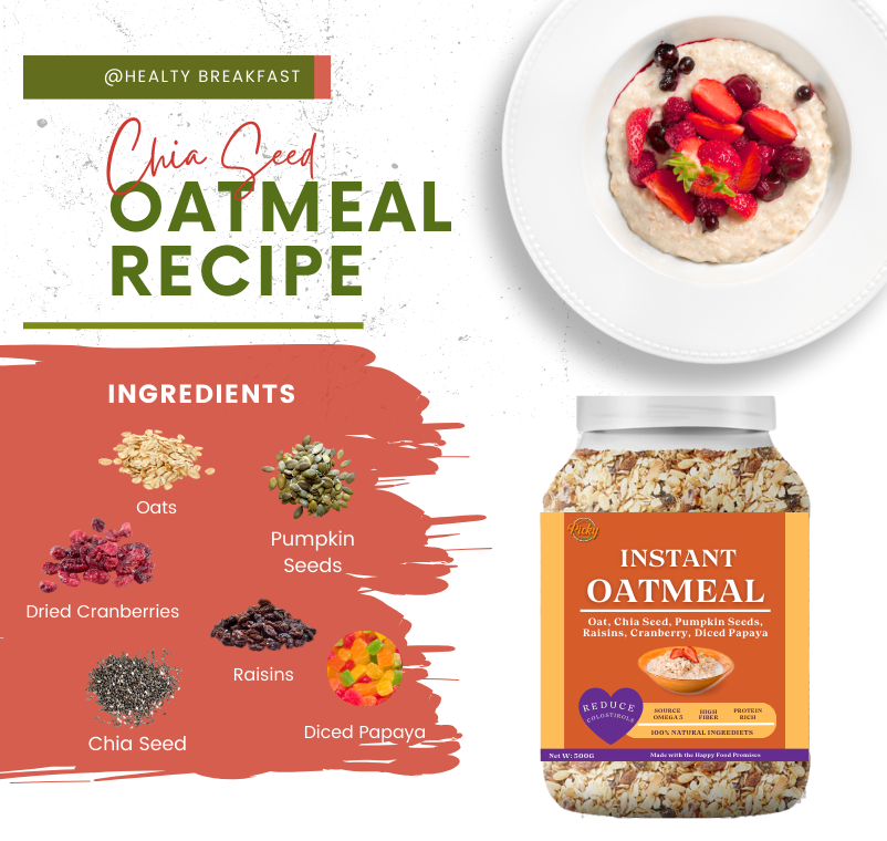 Instant Oatmeal Mix 500g