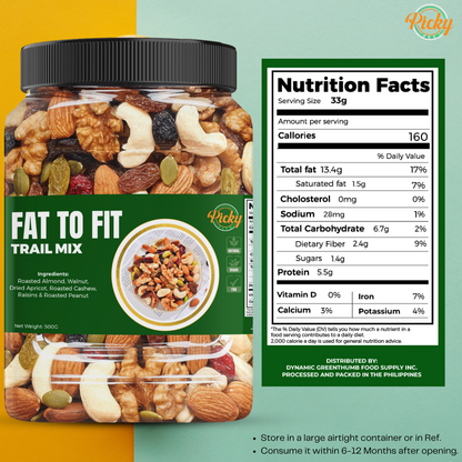 Fat to Fit Trail Mix Nuts