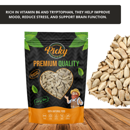 Raw Sunflower Seed Kernel | Premium Sunflower Seeds | Healthy Snack & Baking Ingredient | 150g / 200g / 500g / 1kg