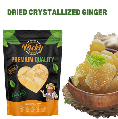 Dried Sliced Ginger | Premium Natural Ginger Slices | Strong Aroma | Immune & Digestion Support | 150g / 200g / 500g