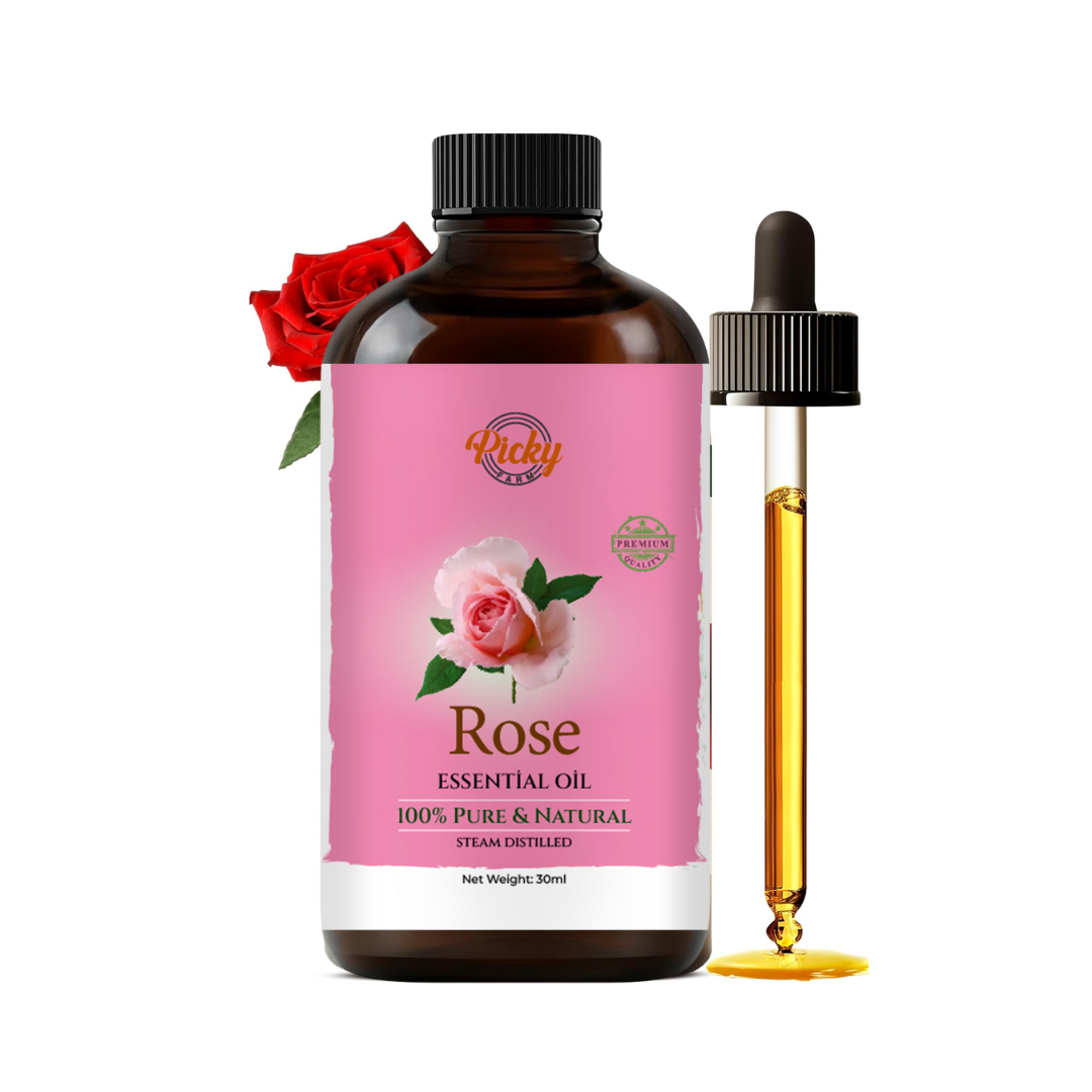 Rose Essential Oil 30ML | 100% Pure Natural Rose Essential Oil