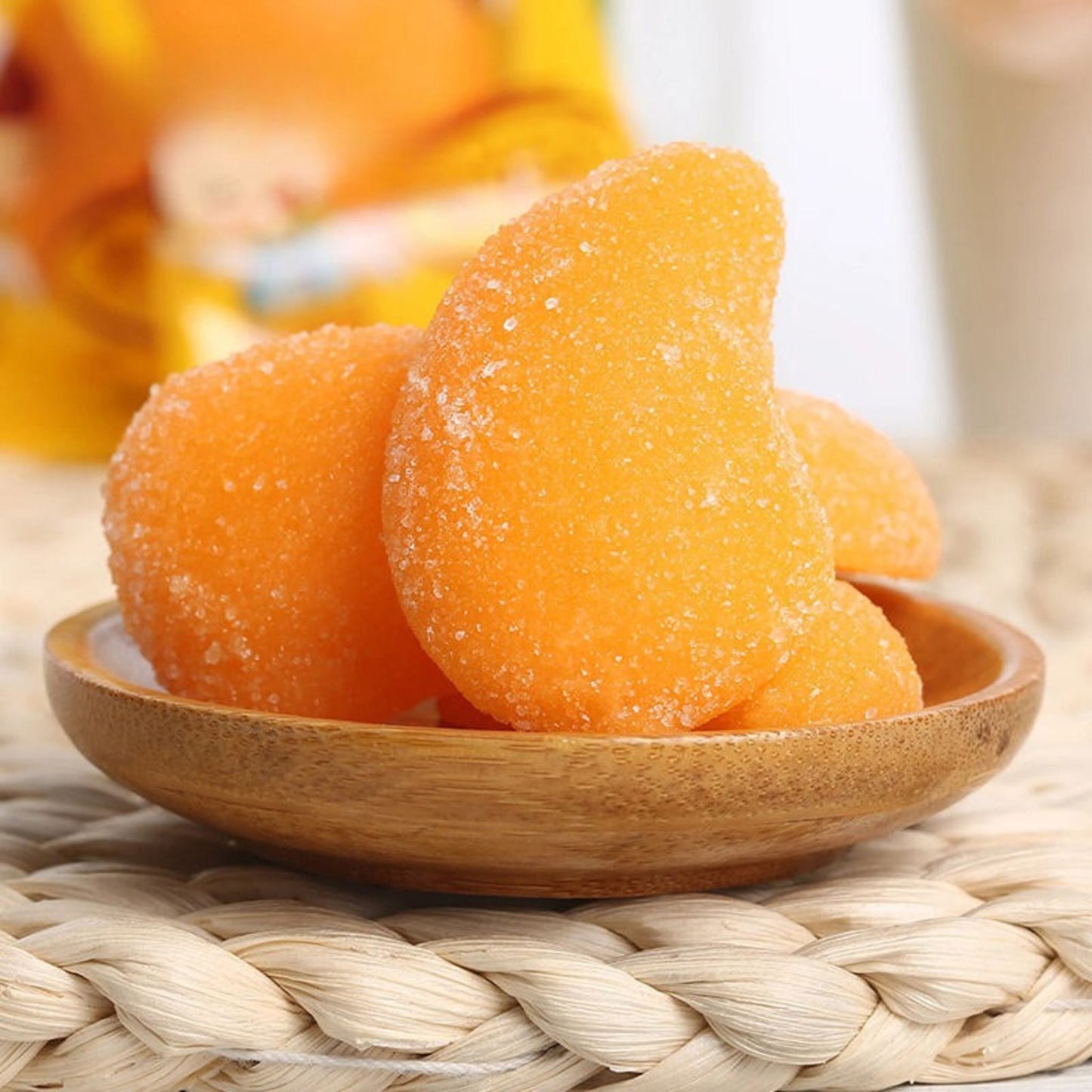 Mango Shape Candies – Sweet & Chewy Mango Flavor Candy Perfect for Snacks, Parties & Kids 250g / 500g