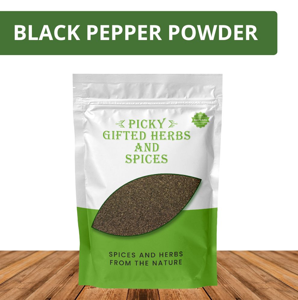 Black Pepper Powder 50g | Premium Fine Ground Pepper | Perfect for Cooking, Marinades & Seasoning