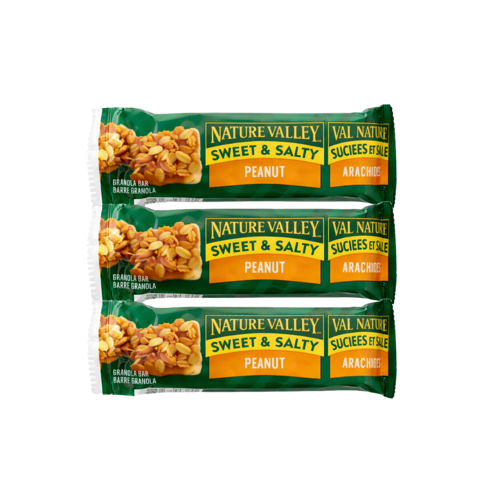 Nature Valley Sweet & Salty Granola Bar 35g – Peanut Flavor | Protein Bar| Crunchy & Chewy Snack