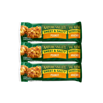Nature Valley Sweet & Salty Granola Bar 35g – Peanut Flavor | Protein Bar| Crunchy & Chewy Snack