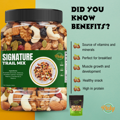 Signature Trail Mix Dried Fruits and Nuts