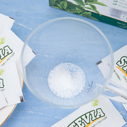 Stevia Natural Sweetener Zero Calories- Smoothies/Coffee/Teas & Baked Goods Packets/Sachets