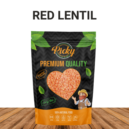 Red Lentil, 250g / 500g / 1kg — Premium Quality, Healthy Meals, Perfect for Soups, Salads