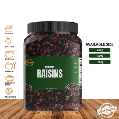 Dried Sultan Raisins | Premium Soft & Sweet Golden Raisins