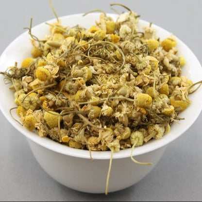 Premium Chamomile Tea | 100% Pure Dried Chamomile Flowers for Calmness, Stress Relief & Better Sleep