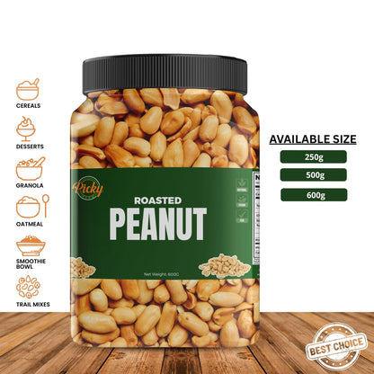 Roasted Peanut | Premium Crunchy Peanuts | Lightly Roasted
