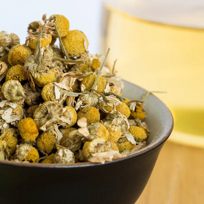 Premium Chamomile Tea | 100% Pure Dried Chamomile Flowers for Calmness, Stress Relief & Better Sleep