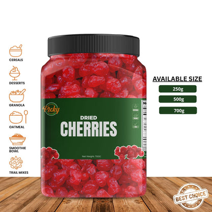 Dried Red Cherry | Premium Sweet–Tart Cherries