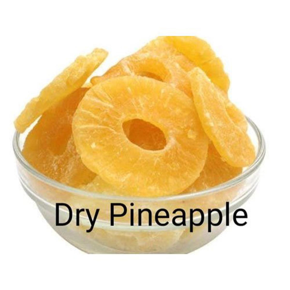 Dried Pineapple | Premium Sweet & Tangy Pineapple Rings/Bites | Healthy Tropical Snack | 150g /  200g / 500g
