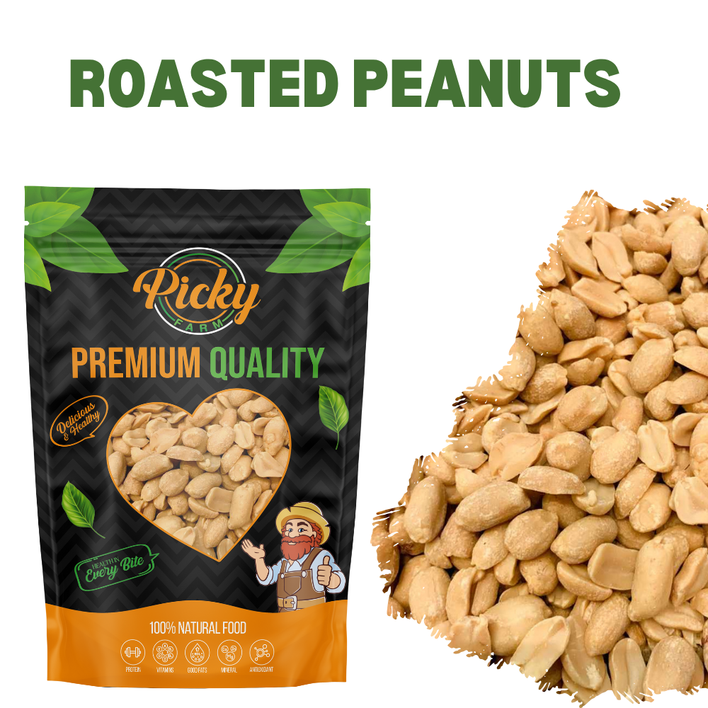 Roasted Peanut | Premium Crunchy Peanuts | Lightly Roasted