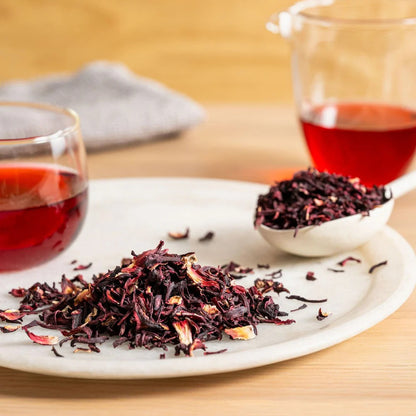 Hibiscus Tea, 50g to 250g — Premium Dried Flowers, Naturally Tart & Refreshing Herbal Tea