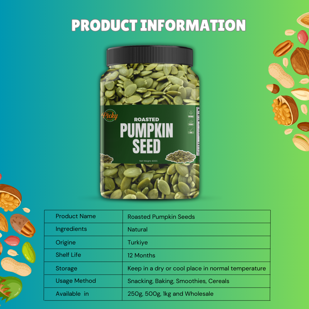 Roasted Pumpkin Seeds | Premium Quality