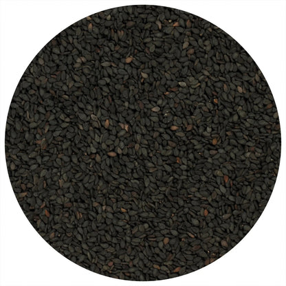 Black Sesame Seeds 50g | Premium Whole Black Sesame | Perfect for Baking, Cooking & Toppings