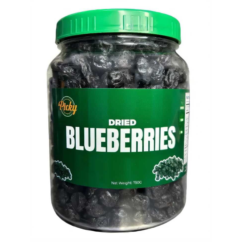 Dried Blueberries | Premium Natural Blueberries, Unsweetened | 250g - 1kg
