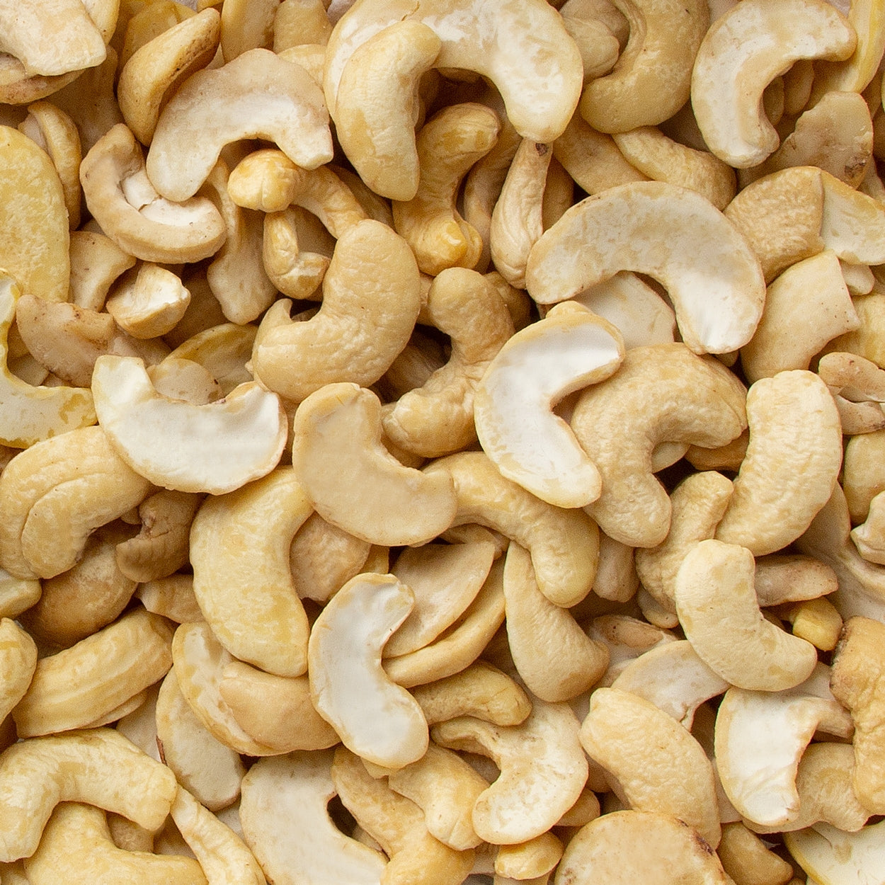 Roasted and Salted Cashew Nut Splits | Premium Quality | 250g - 1kg