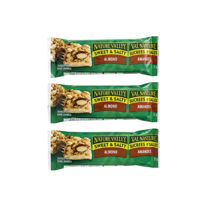 Nature Valley Sweet & Salty Granola Bar 35g – Almond Flavor | Protein Bar Crunchy & Chewy Snack