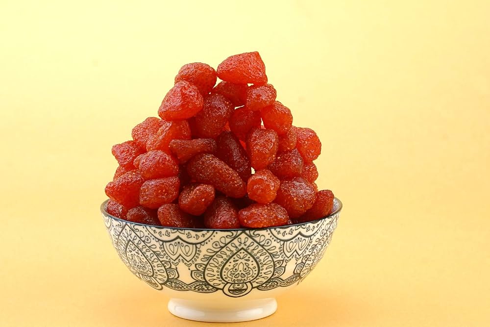 Diced Dried Strawberries - Sweet and Chewy, Perfect for Baking, Cereal, and Snacks | 150g - 500g